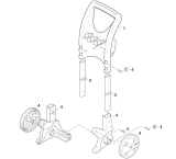 KÄRCHER Ersatzteile Hochdruckreiniger K 2.014 PLUS *EU 1.320-614.0-A Trolley