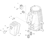 KÄRCHER Professional Ersatzteile Hochdruckreiniger Kaltwasser HD 6/15 -4ST    EU 1.374-203.0 Motorschutzschalter