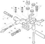 KÄRCHER Professional Ersatzteile Hochdruckreiniger Kaltwasser HD 2.3/26 CV 1.107-077.0 Zylinderkopf