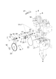 KÄRCHER Professional Ersatzteile Schneefraesen STH 10.76 W  Motor Antrieb 1.335-203.0