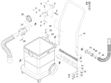 KÄRCHER Professional Ersatzteile Sauger NT 602 O.ZUBEHOER 1.458-151.0 Geraet Unterteil