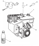 KÄRCHER Professional Ersatzteile Schneefraesen STH 8.66 W  Motor Einzelteile 1.335-201.0