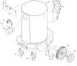 KÄRCHER Professional Ersatzteile Sauger RECOVER 12 1.428-609.0 Behaelter