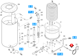 KÄRCHER Professional Ersatzteile Hochdruckreiniger Heisswasser HDS 12/14 -4ST GAS LPG EU 1.251-106.0 Durchlauferhitzer
