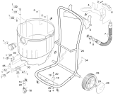 KÄRCHER Professional Ersatzteile Sauger RECOVER 17 1.667-142.0 Behaelter und Ablassschlauch