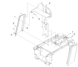 KÄRCHER Professional Ersatzteile Bodenreiniger BR 60/95 RS Bp Pack 1.006-093.0 Rahmen Oberteil