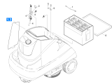 KÄRCHER Professional Ersatzteile Bodenreiniger Saber GLIDE 30 SP 1.246-162.0 Batterie