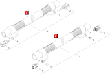 KÄRCHER Professional Ersatzteile Spruehextraktion RZ Spruehsystem ROYAL 1.100-500.0 Saugschlauch