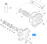 KÄRCHER Professional Ersatzteile Hochdruckreiniger Heisswasser HDS 1150 -4S Basic EU-I 1.028-355.0 Kolben