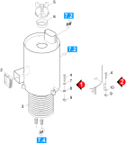 KÄRCHER Professional Ersatzteile Hochdruckreiniger Heisswasser HDS 558C-FLAMM  EU 1.170-114.0 Heizschlange