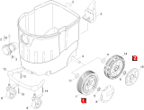 KÄRCHER Professional Ersatzteile Sauger NT 45/1 Tact Te EU 1.145-818.0 Behaelter Einzelteile