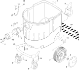 KÄRCHER Professional Ersatzteile Sauger D27902M -QS 1.379-299.0 Behaelter