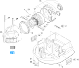 KÄRCHER Professional Ersatzteile Sauger VC 60-U   EU 1.667-152.0 Turbine und Gehaeuse