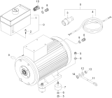 KÄRCHER Professional Ersatzteile Hochdruckreiniger Kaltwasser HD 10/16-4 Cage Ex 9.398-751.0 Motor
