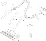 KÄRCHER Professional Ersatzteile Sauger NT 35/1 Tact Te el EU 1.184-820.0 Zubehoer