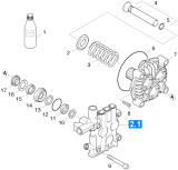 KÄRCHER Professional Ersatzteile Hochdruckreiniger Heisswasser HDS 9/18-4 M Classic EU-I 1.077-917.0 Kolben