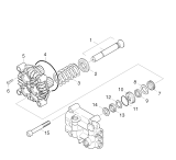 KÄRCHER Professional Ersatzteile Hochdruckreiniger Kaltwasser HD 10/25-4 Cage Plus EU-I 1.286-131.0 Geradschubfuehrung