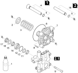 KÄRCHER Professional Ersatzteile Hochdruckreiniger Heisswasser HDS 8/17-4M 1.077-601.0 Kolben