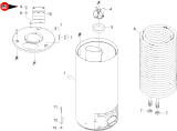 KÄRCHER Professional Ersatzteile Hochdruckreiniger Heisswasser HDS 8/17-4M 1.077-601.0 Heizschlange