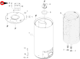 KÄRCHER Professional Ersatzteile Hochdruckreiniger Heisswasser HDS 7/12-4M 1.077-401.0 Heizschlange