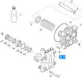 KÄRCHER Professional Ersatzteile Hochdruckreiniger Heisswasser HDS 7/12-4 M EU-I 1.077-921.0 Kolben