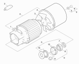 KÄRCHER Ersatzteile Hochdruckreiniger K 5.55 Jubilee Plus T400 *EU 1.636-462.0-A Motor