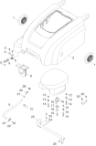 KÄRCHER Professional Ersatzteile Kehrmaschinen KM 75/40 W P Classic Haube Benzin Classic 1.049-204.0