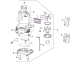 KÄRCHER Ersatzteile Dampfreiniger SV 1902 *EU 1.439-310.0 Unterteil