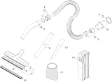 KÄRCHER Professional Ersatzteile Sauger NT 70/2 EU 1.667-223.0 ZUBEHOER
