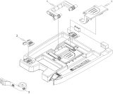 KÄRCHER Professional Ersatzteile Sauger Adapterplatte Systainer 2.641-982.0 Einzelteile
