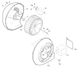 KÄRCHER Professional Ersatzteile Hochdruckreiniger Heisswasser HDS 845 -4M Basic -EU-I 1.027-504.0 Geblaese