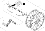 KÄRCHER Ersatzteile Hochdruckreiniger K 5.480 dir 1.601-921.0-A Schlauchtrommel