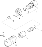 KÄRCHER Professional Ersatzteile Hochdruckreiniger Heisswasser HDS 5/11 U   EU 1.064-001.0 Düse
