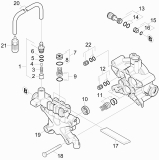 KÄRCHER Professional Ersatzteile Hochdruckreiniger Heisswasser HDS 5/11 U   EU 1.064-001.0 Zylinderkopf