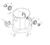 KÄRCHER Ersatzteile Nasstrockensauger WD 4.200 *EU-I 1.347-700.0 Behaelter