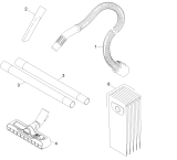 KÄRCHER Ersatzteile Nasstrockensauger WD 5.450*EU-II 1.347-851.0 Zubehoer