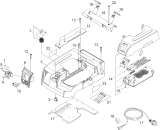 KÄRCHER Professional Ersatzteile Sauger HWS 15-L 1.510-122.0 Haube Einzelteile