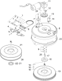 KÄRCHER Professional Ersatzteile Bodenreiniger BD 40/12 C BC 1.783-404.0 Bodenkopf Antrieb