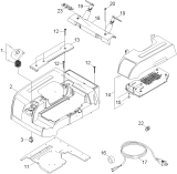 KÄRCHER Professional Ersatzteile Sauger NT 14/1 Eco CUL 1.510-103.0 Haube Einzelteile