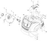KÄRCHER Professional Ersatzteile Sauger NT 75/2 Tact² Me Tc Adv EU 1.667-316.0 Haube