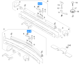 KÄRCHER Professional Ersatzteile Bodenreiniger BD 550 BAT-RS-PACK. 1.067-184.0 Saugbalken