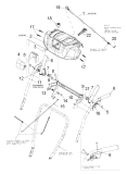 KÄRCHER Professional Ersatzteile Schneefraesen STH 10.76 W  Schubbuegel Griff 1.335-203.0