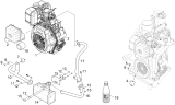 KÄRCHER Professional Ersatzteile Kehrmaschinen KM 120/150 R Lpg 2SB  Motor Diesel  Yanmar L100 1.511-207.0