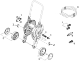 KÄRCHER Ersatzteile Bewässerungssystem Schlauchwagen HT 3.400 2.645-180.0 Einzelteile