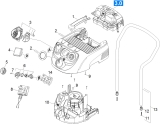 KÄRCHER Ersatzteile Nasstrockensauger WD 7.500 *EU II 1.347-600.0 Haube