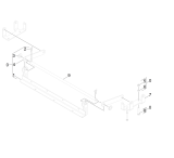 KÄRCHER Professional Ersatzteile Bodenreiniger BR 55/60 W ECO EU 1.384-161.0 UBS Anlenkung lang BR 65/60