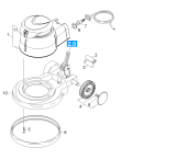 KÄRCHER Professional Ersatzteile Bodenreiniger BDP 43/410 C    EU 1.291-204.0 Einzelteile