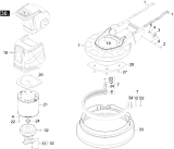 KÄRCHER Professional Ersatzteile Bodenreiniger BDP 43/450 C Adv 1.291-225.0 Buerstenkopf