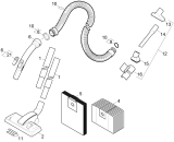 KÄRCHER Professional Ersatzteile Sauger TSS 12 1.355-120.0 Zubehoer