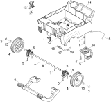 KÄRCHER Professional Ersatzteile Bodenreiniger B 40 1.533-210.2 Rahmen